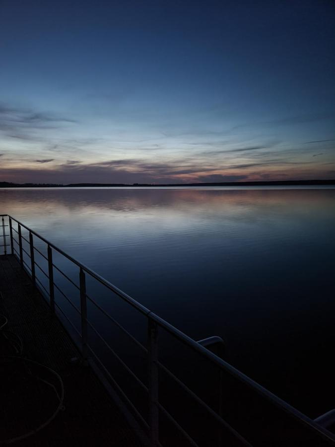 schwimmende Ferienwohnung Sundowner Elsterheide Exterior foto
